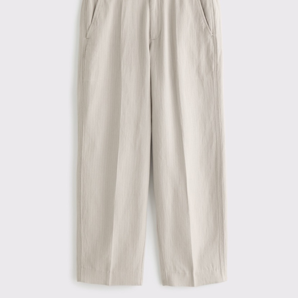 Abercrombie & Fitch Men's Linen Blend Pants